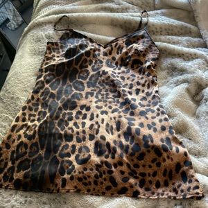 Cheetah Slip Dress